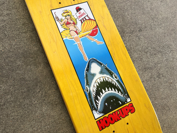 Hook Ups No Swimming 8.25" Skateboard Deck