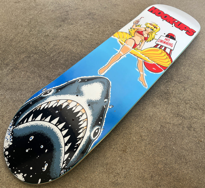 Hook Ups No Swimming 8.25" Skateboard Deck
