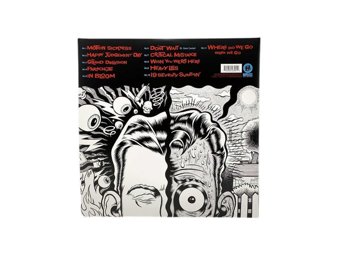 Neck Deep - The Peace and the Panic (Limited Edition Blue Inside Clear Colored Vinyl)