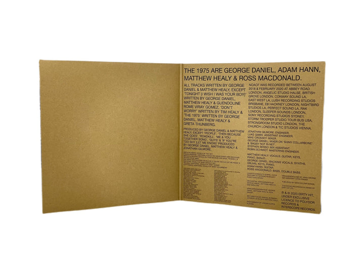 The 1975 - Notes On a Conditional Form (140 Gram Clear Colored Double Vinyl)