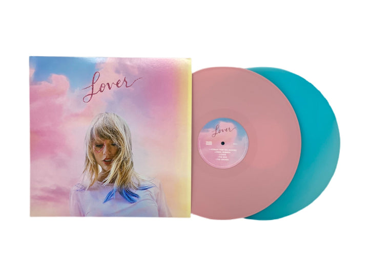 Taylor Swift - Lover (Limited Edition Pink and Blue Colored Double Vinyl)