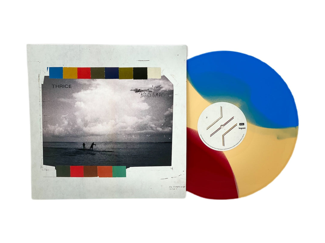 Thrice - Beggars (Limited Edition Red, Yellow and Blue Tri-Colored Vinyl w/ bonus 7" Single)