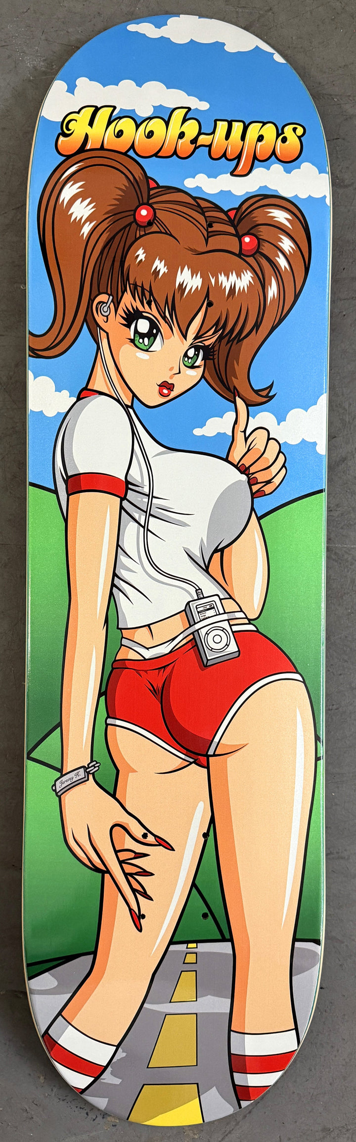 Hook Ups Hitchhiking Sakura 8.25" Skateboard Deck