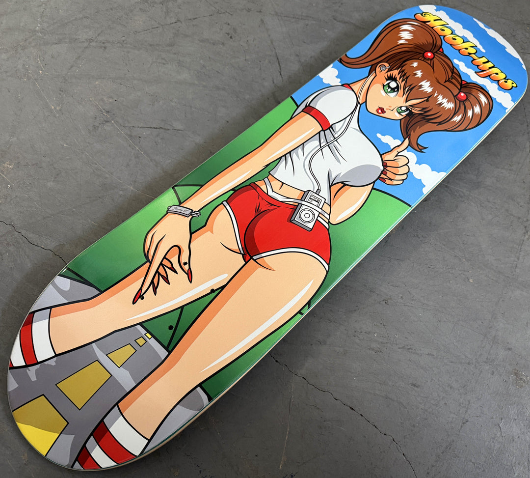 Hook Ups Hitchhiking Sakura 8.25" Skateboard Deck