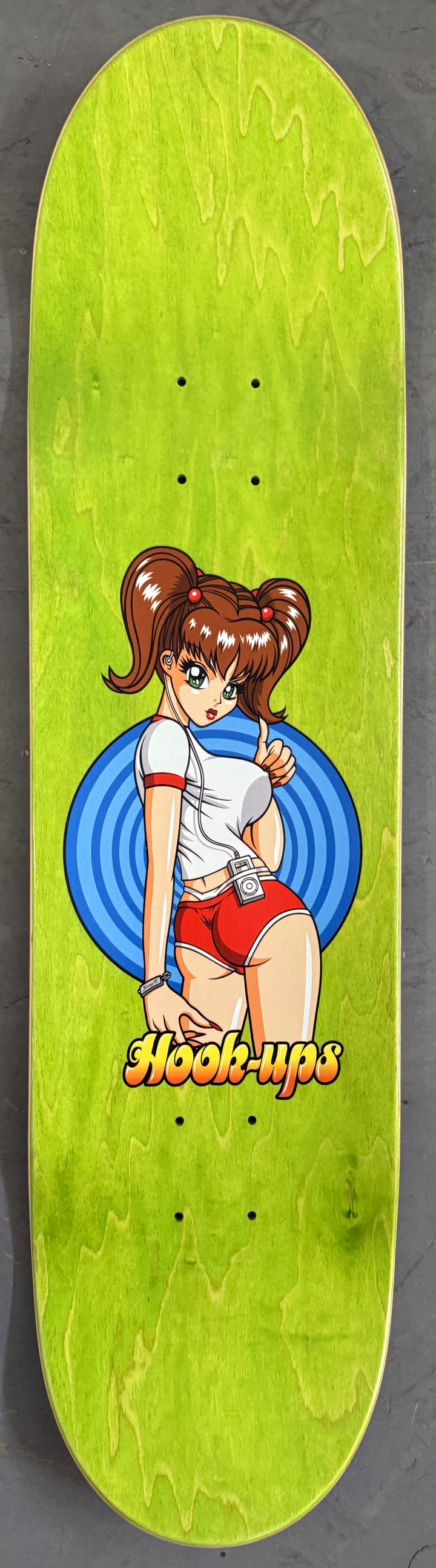Hook Ups Hitchhiking Sakura 8.25" Skateboard Deck