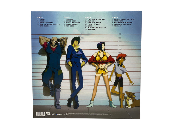 Cowboy Bebop Original Series Soundtrack (Limited Edition Clear w/ Black, Blue and Pink Splatter 2x LP)