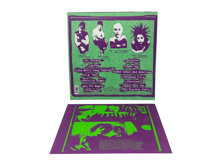 The Distillers - Self Titled (Clear w/ Green, Purple, Black Colored Vinyl)