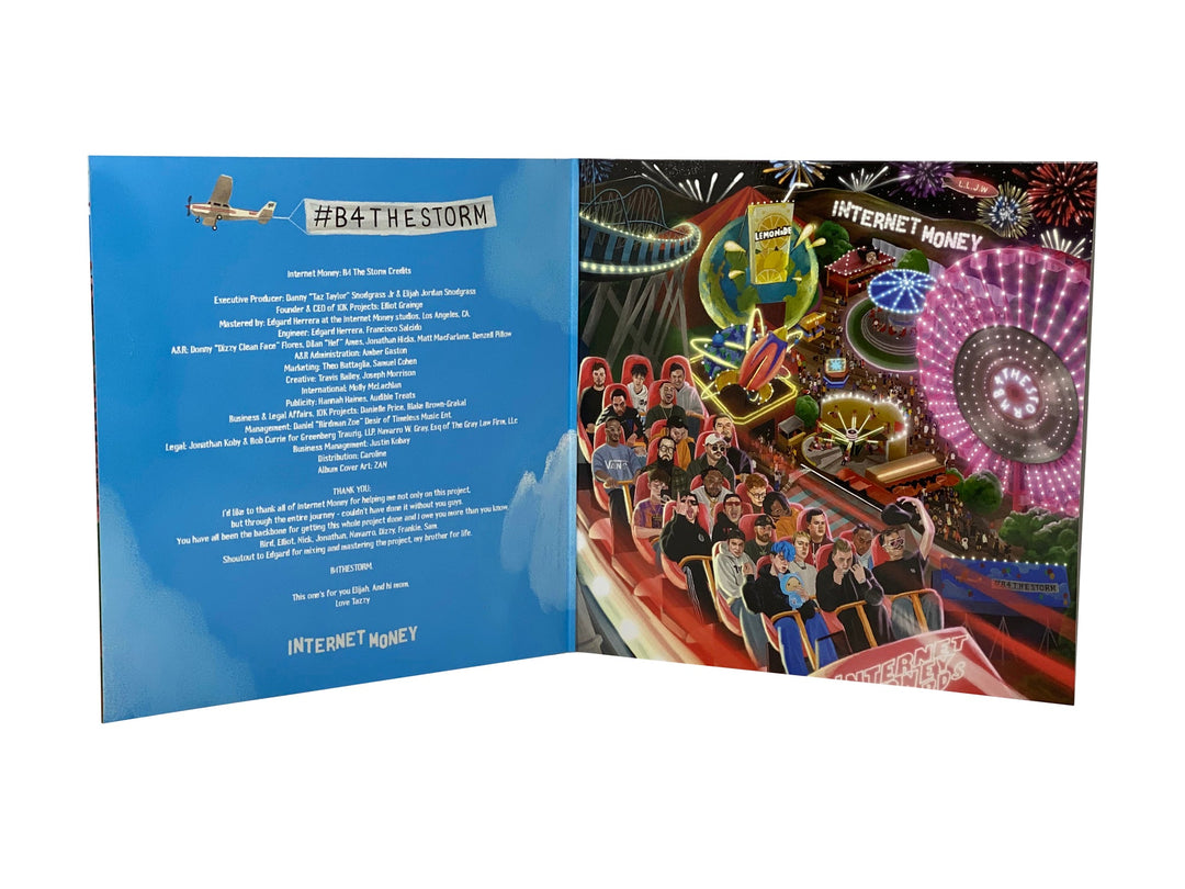 Internet Money - B4 The Storm (Limited Edition Clear Colored Vinyl)