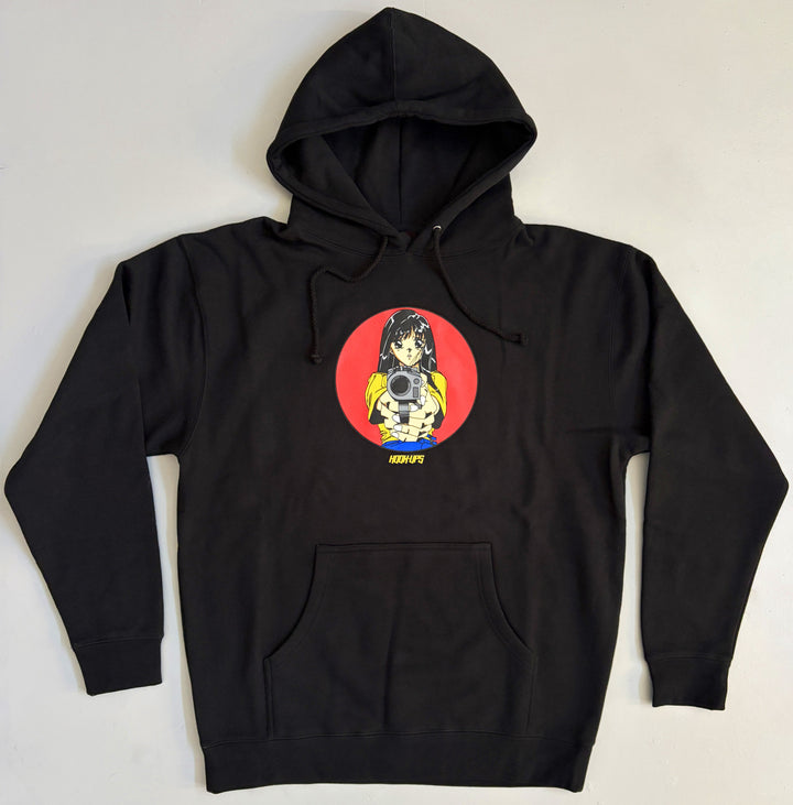 Hook Ups Barrel Of A Gun Hooded Sweatshirt