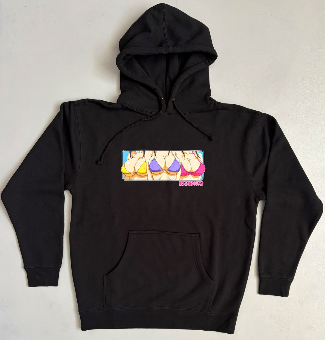 Hook Ups 3 Girls Hooded Sweatshirt