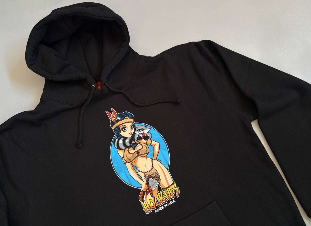 Hook Ups Pocahook-ups Hooded Sweatshirt
