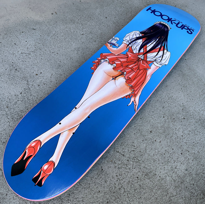 Hook Ups A Waitress In Trouble 8" Skateboard Deck