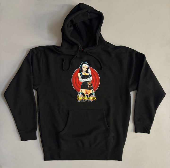 Hook Ups Evil Nun Hooded Sweatshirt