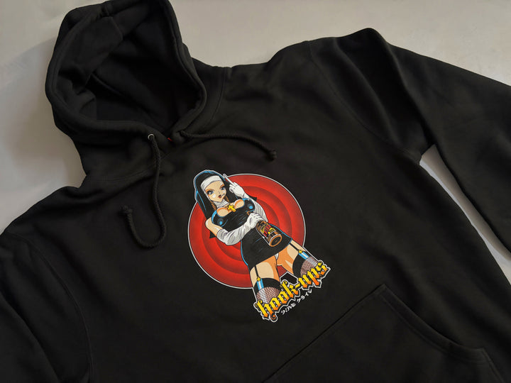 Hook Ups Evil Nun Hooded Sweatshirt