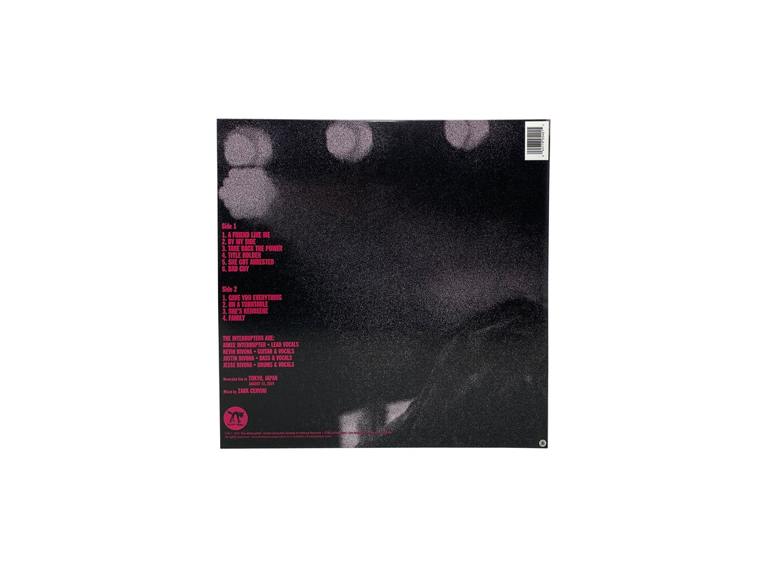 The Interrupters - Live In Tokyo! (Limited Edition Pink & Black Pinwheel Colored Vinyl)