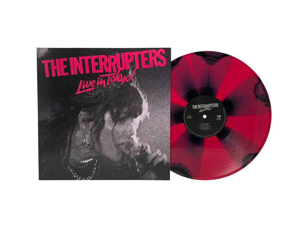 The Interrupters - Live In Tokyo! (Limited Edition Pink & Black Pinwheel Colored Vinyl)
