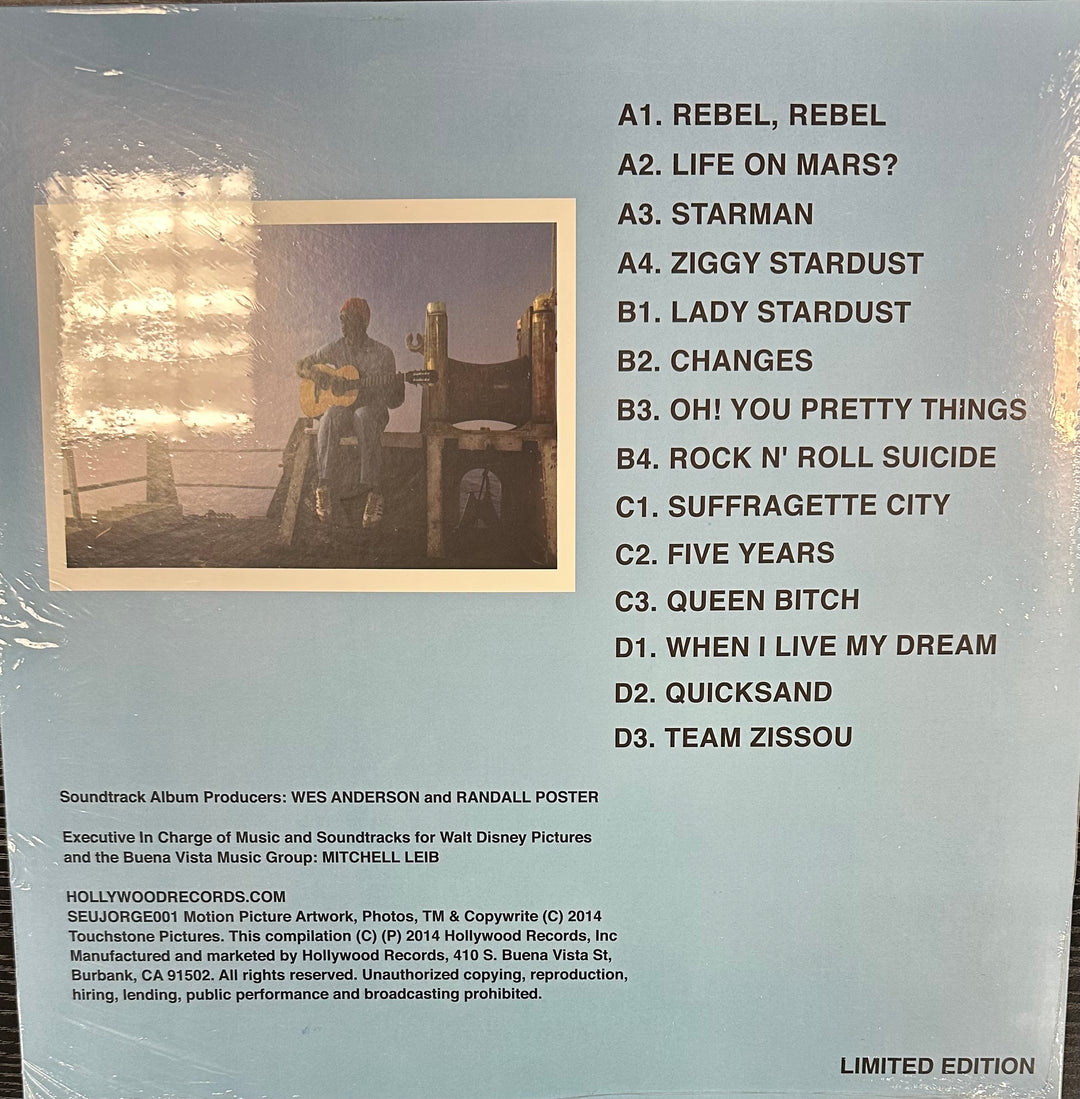 SEU JORGE - COMPLETE LIFE AQUATIC SESSIONS OST Vinyl LP Record *Unofficial Release*