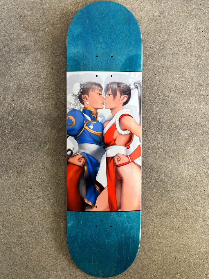 JK Industries Chun Li Vs. Mai 8.5" Skateboard Deck