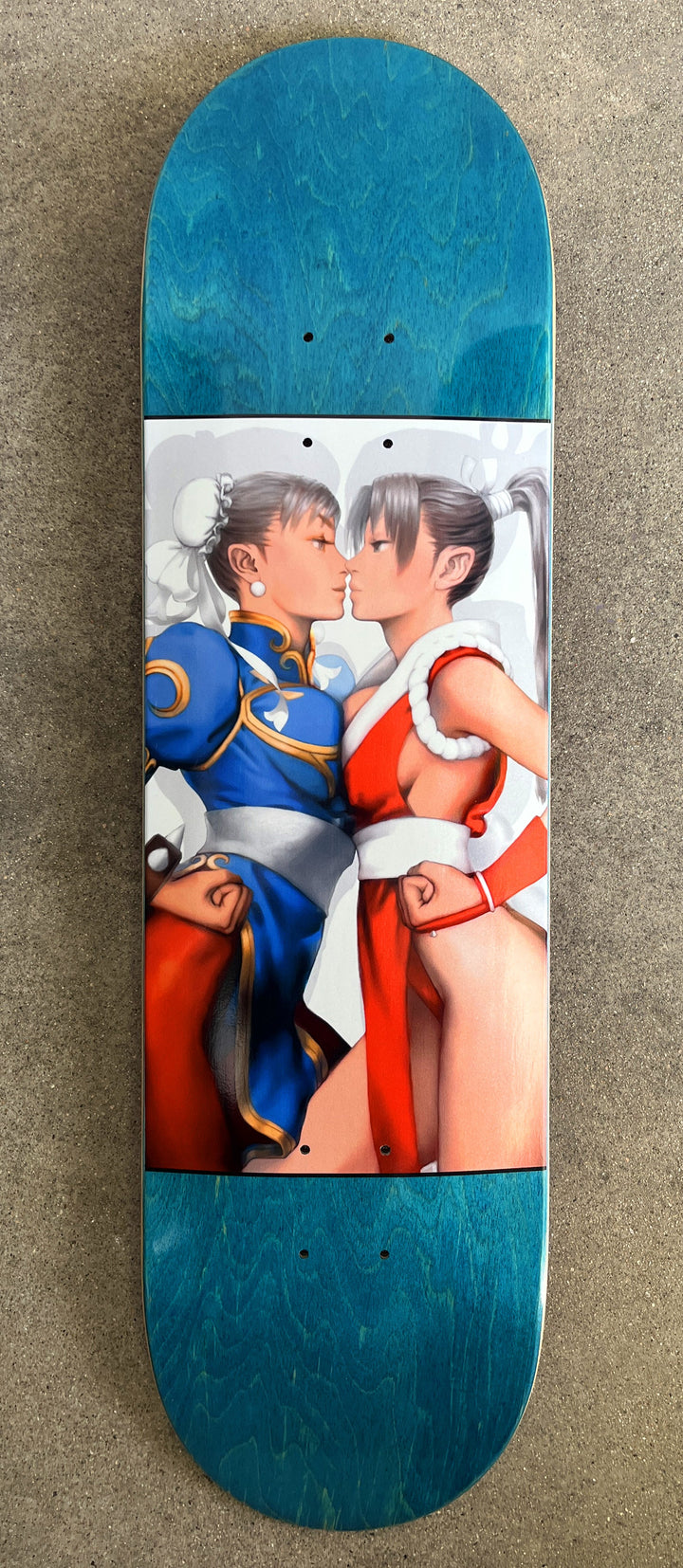 JK Industries Chun Li Vs. Mai 8.5" Skateboard Deck