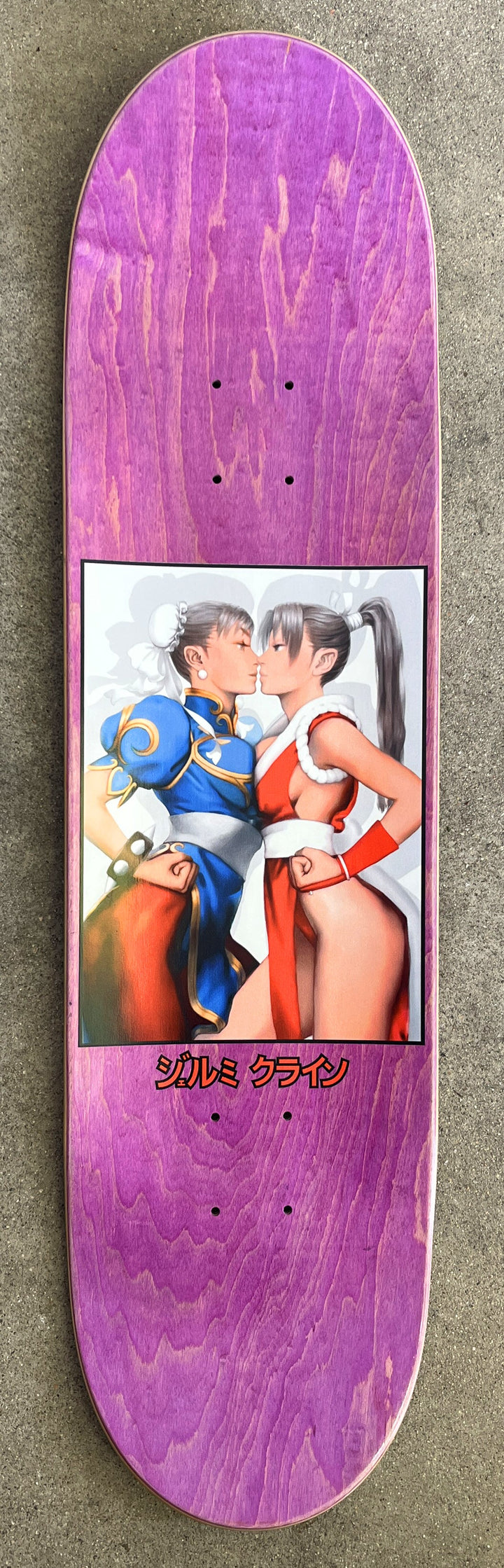JK Industries Chun Li Vs. Mai 8.5" Skateboard Deck