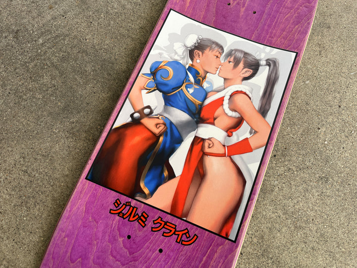 JK Industries Chun Li Vs. Mai 8.5" Skateboard Deck