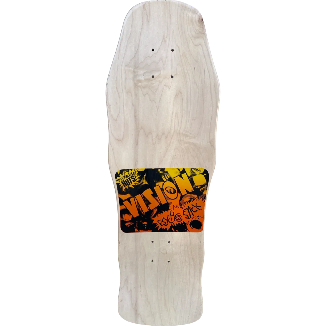 Vision Original Psycho Stick LTD Pink Foil 10" Skateboard Deck