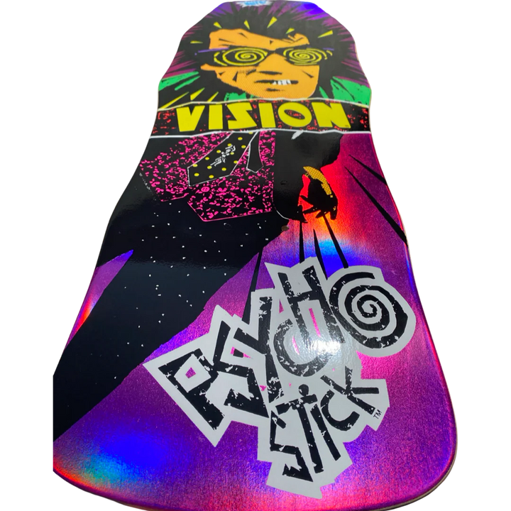 Vision Original Psycho Stick LTD Pink Foil 10" Skateboard Deck