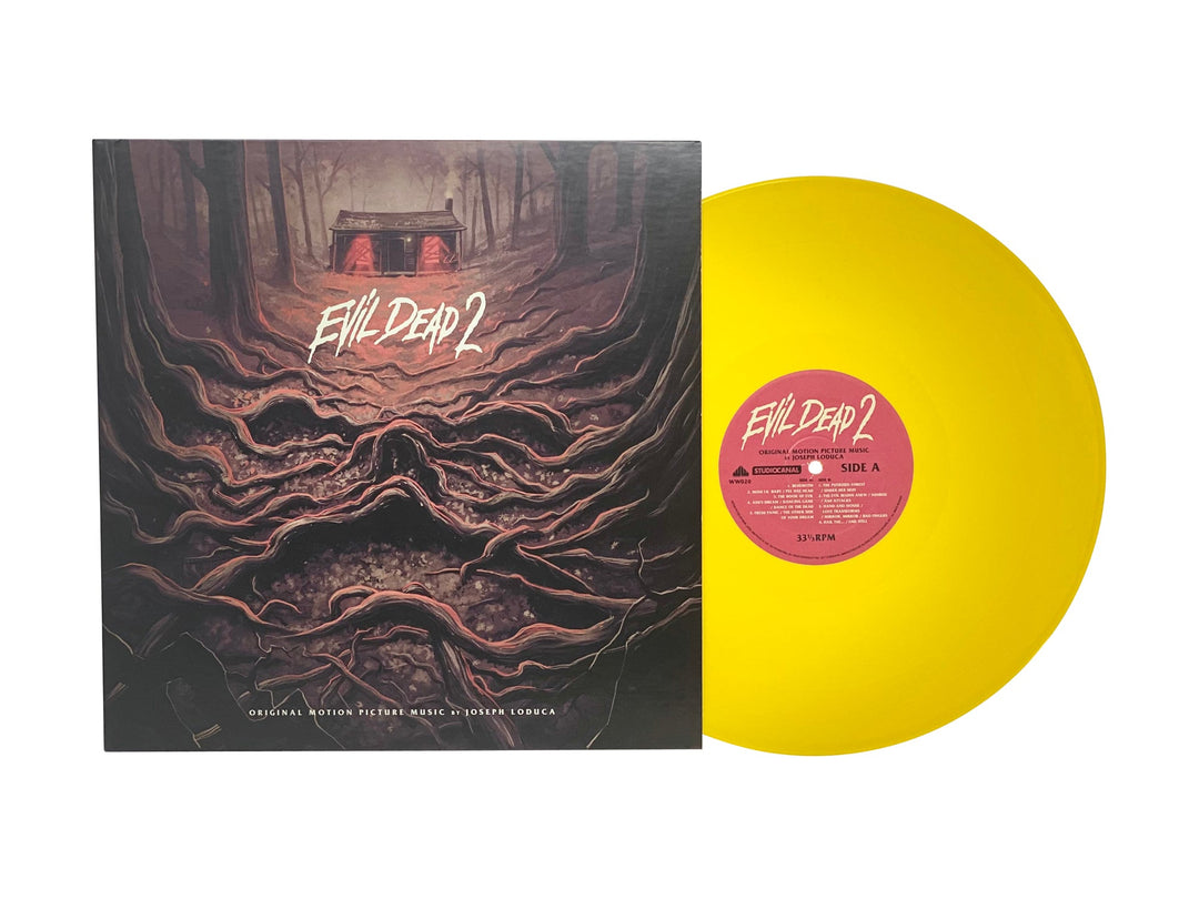 Evil Dead 2 Original Motion Picture Music (Limited Edition Oldsmobile Delta 88 Yellow Colored Vinyl)