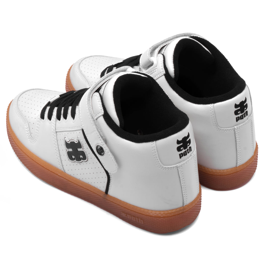 IPATH GRASSHOPPER - WHITE LEATHER SHOES