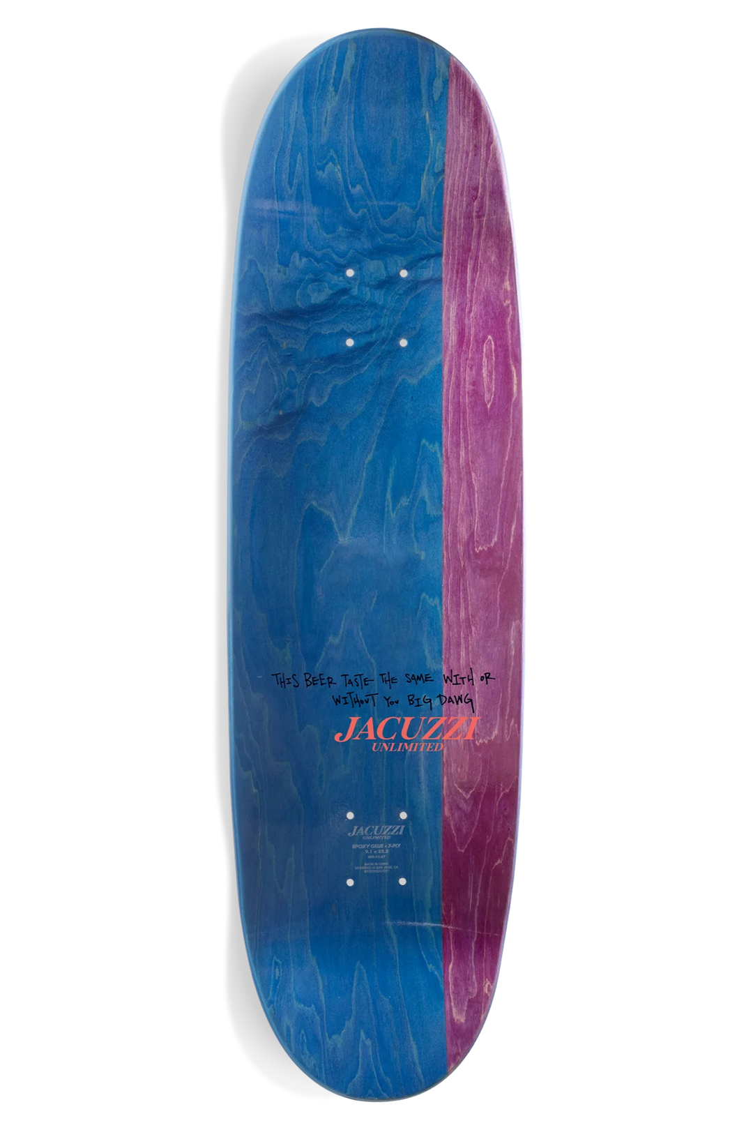 Jacuzzi Latham Frog EX7 9.12" Skateboard Deck