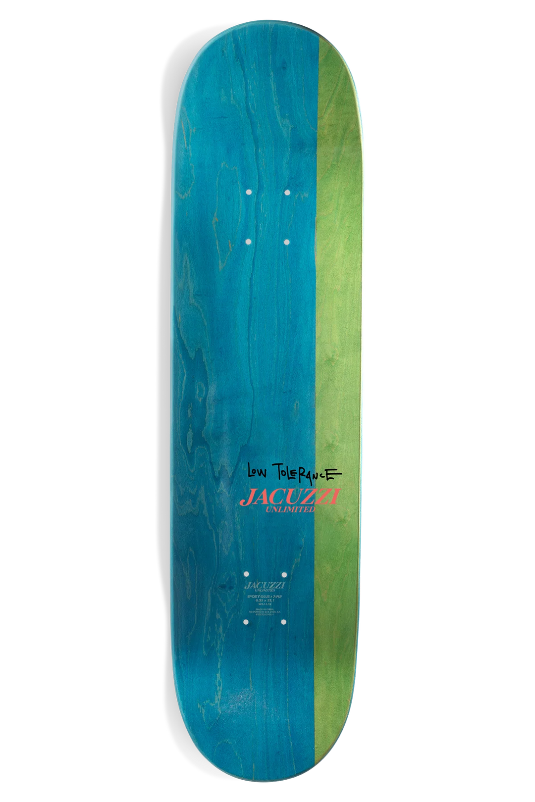 Jacuzzi Berry "Roll Up" EX7 8.25" Skateboard Deck