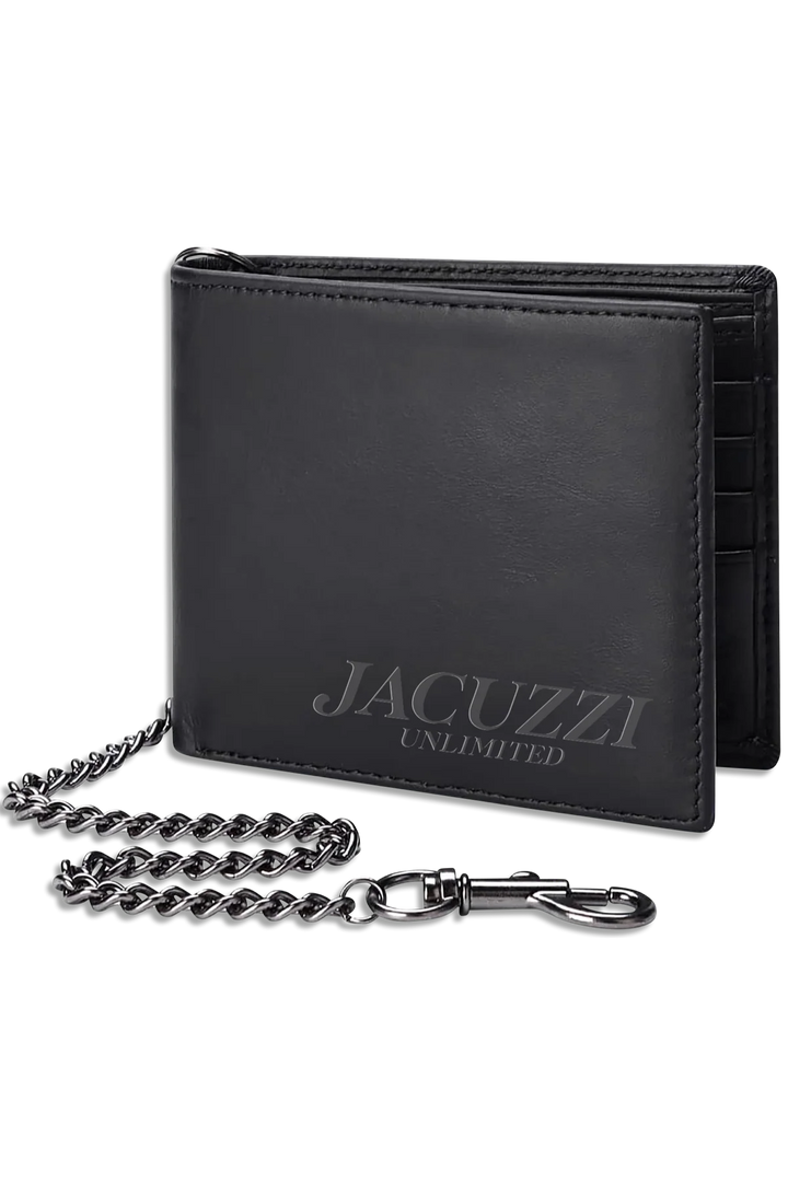 Jacuzzi Leather Chain Wallet
