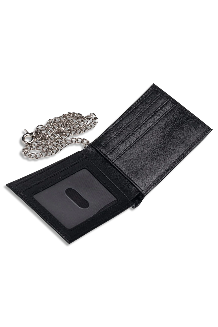 Jacuzzi Leather Chain Wallet