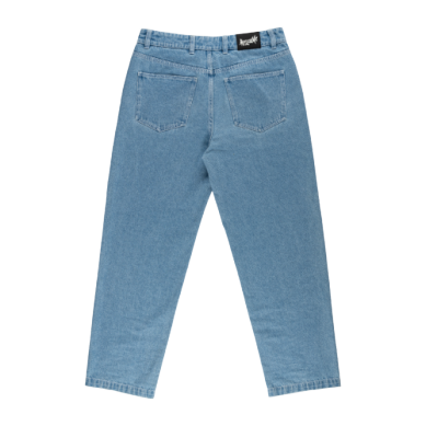 Welcome Immortal Washed Blue Denim Pants