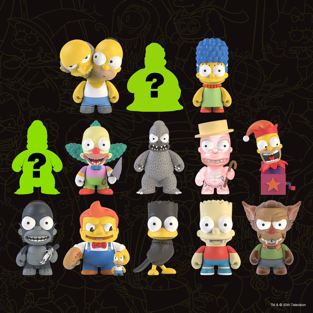 KIDROBOT x The Simpson's Treehouse of Horror 3" Blind Box Mini Figures