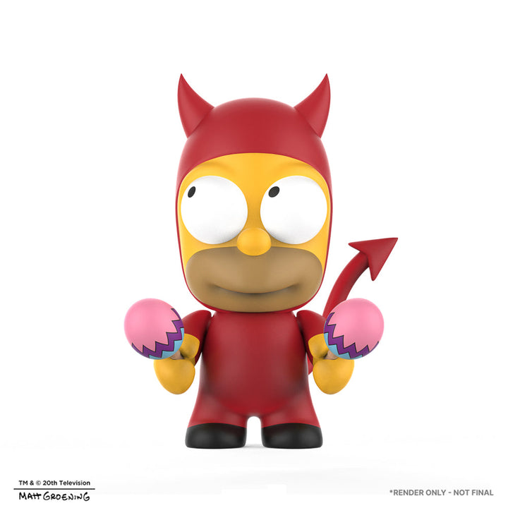 KIDROBOT x The Simpson's The Many Faces of Homer 3" Blind Box Mini Figures
