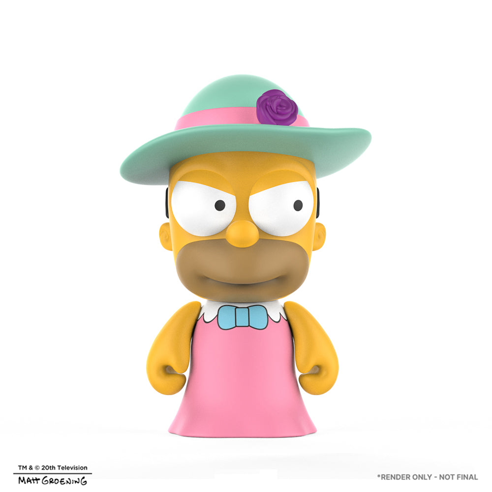 KIDROBOT x The Simpson's The Many Faces of Homer 3" Blind Box Mini Figures