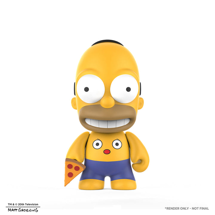 KIDROBOT x The Simpson's The Many Faces of Homer 3" Blind Box Mini Figures