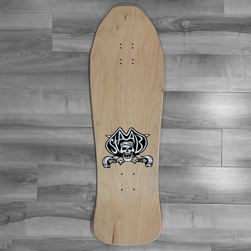 KEVIN STAAB Limited Edition Signed Yellow Genie Skateboard Deck