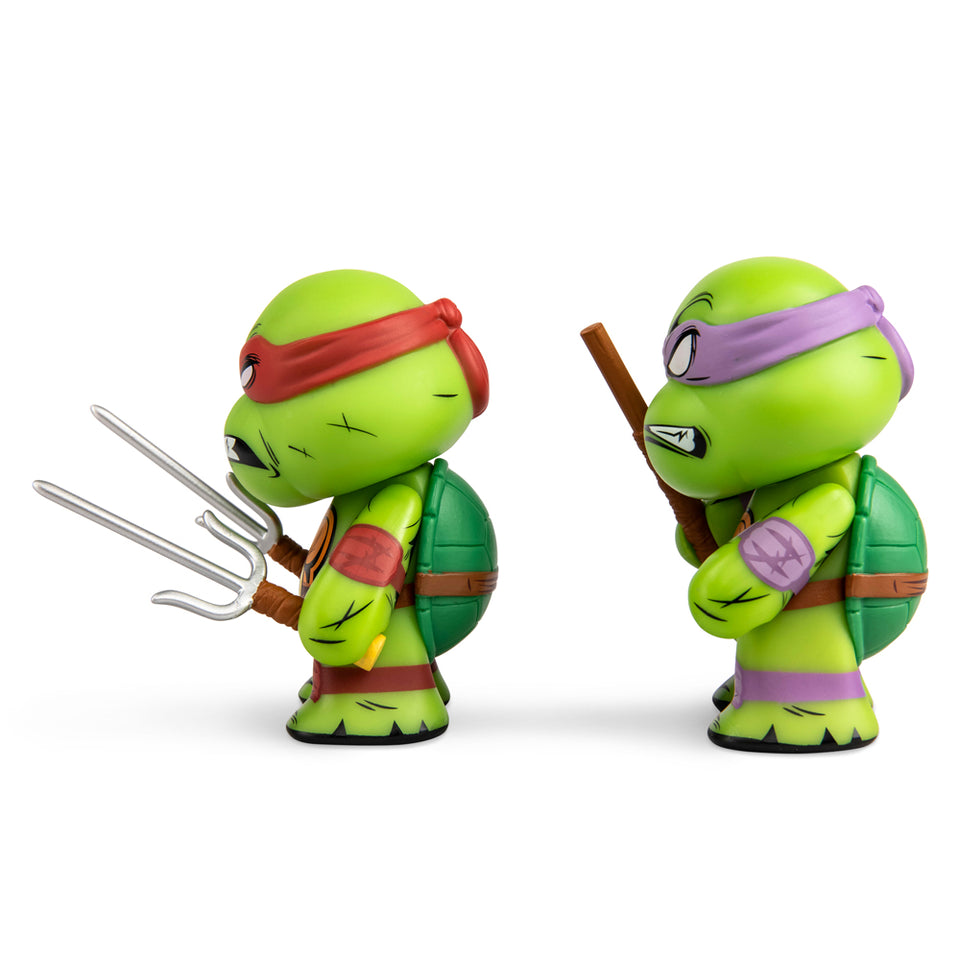 Teenage Mutant Ninja Turtles Leonardo & Michelangelo 3 Vinyl Figure 2-Pack