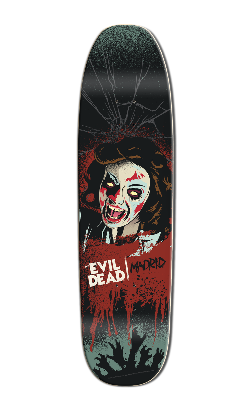 *Pre-Order* The Evil Dead x Madrid 45th Anniversary Linda 8.625" Skateboard Deck