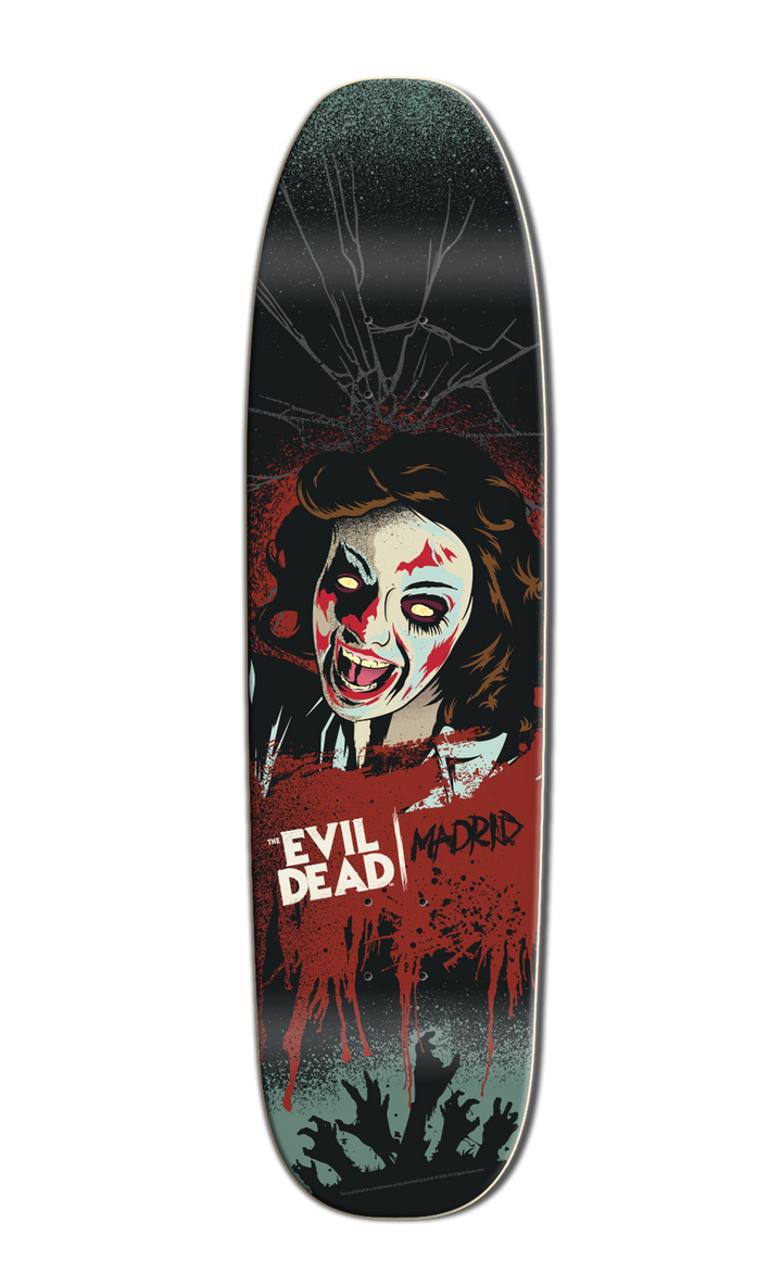 *Pre-Order* The Evil Dead x Madrid 45th Anniversary Linda 8.625" Skateboard Deck