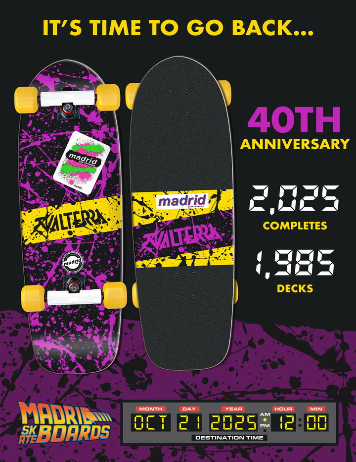 Valterra x Madrid Marty Complete Skateboard