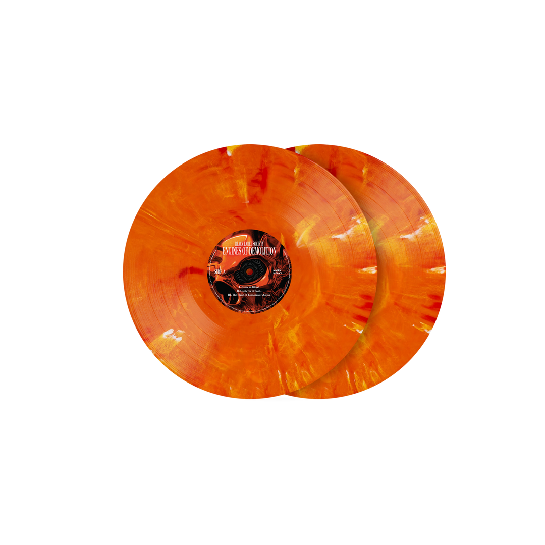 Black Label Society – Engines of Demolition on Blood Orange Vinyl