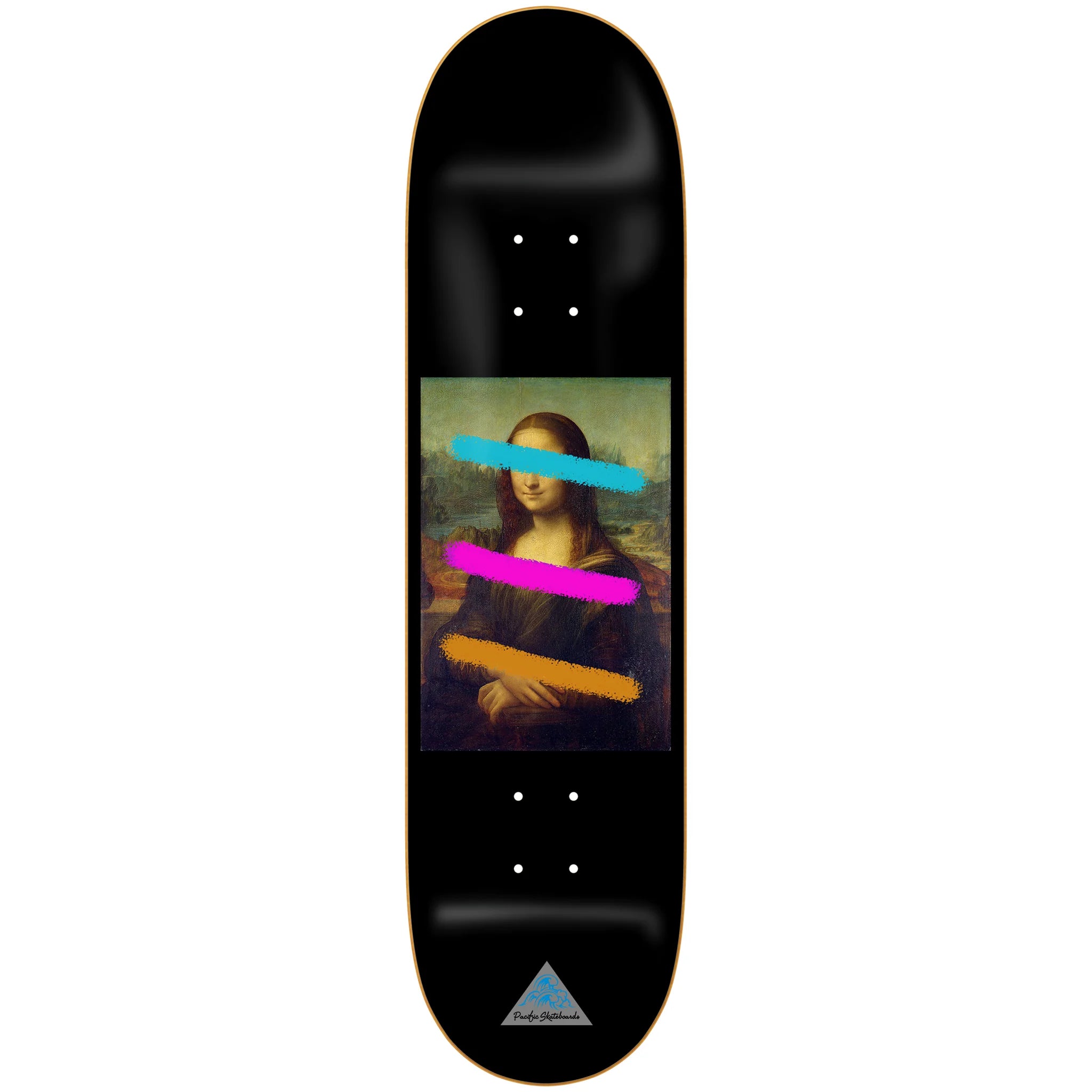PACIFIC SKATEBOARDS MONA LISA SKATEBOARD DECK The Dark Slide