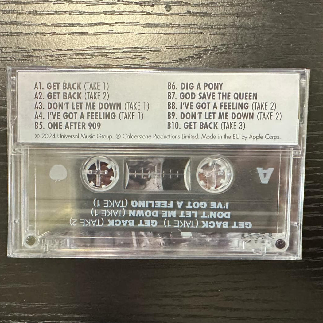 BEATLES, THE - GET BACK: THE ROOFTOP PERFORMANCE Cassette MC *Unofficial Release*