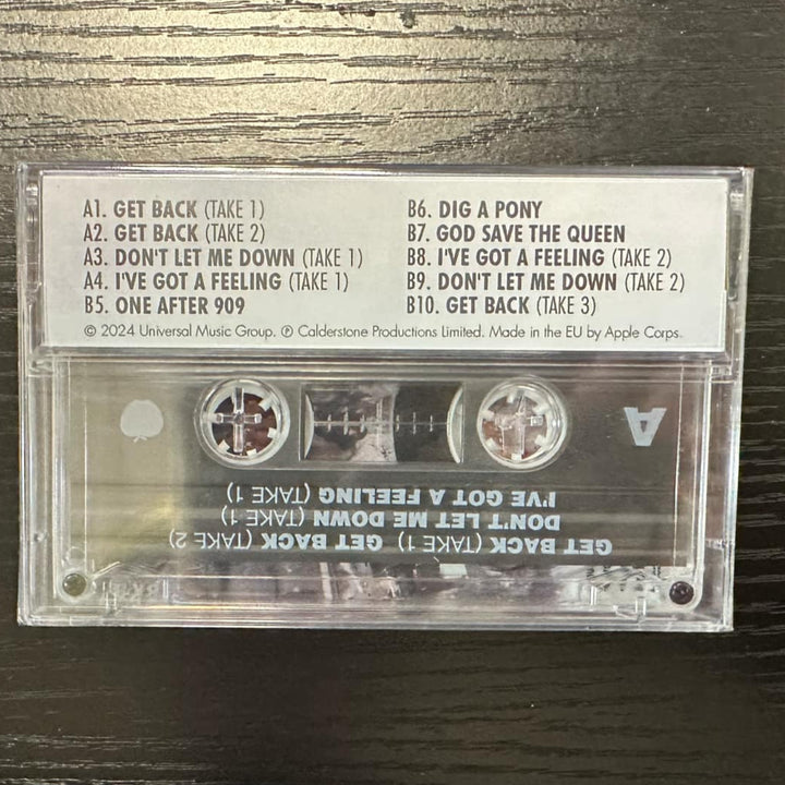 BEATLES, THE - GET BACK: THE ROOFTOP PERFORMANCE Cassette MC *Unofficial Release*