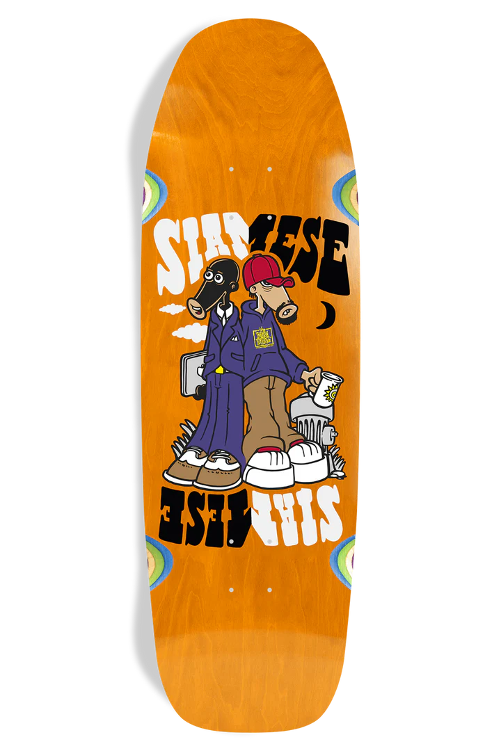 New Deal Siamese 9.62" Skateboard Deck