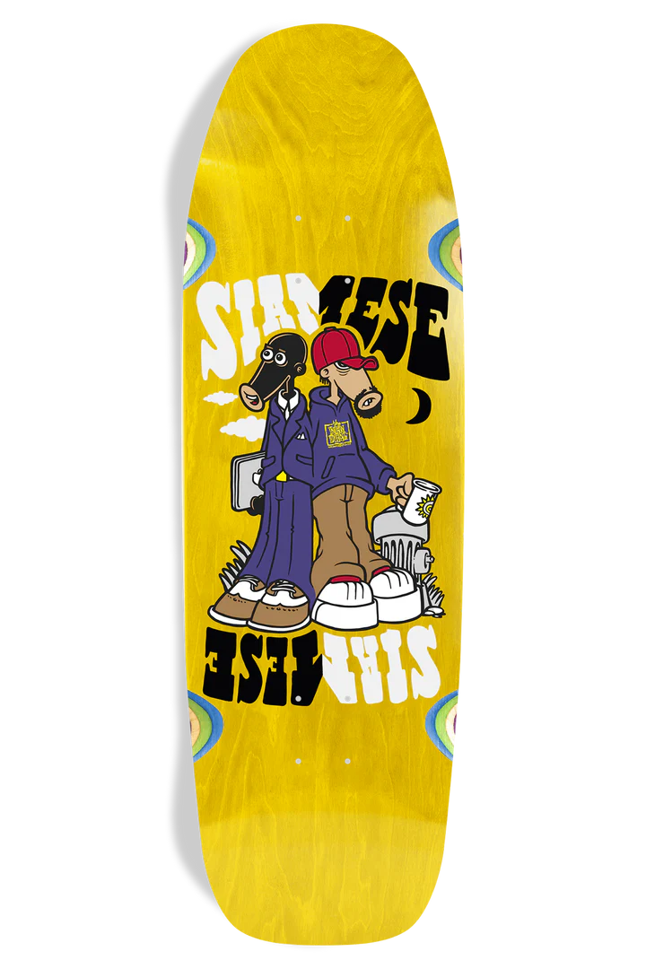 New Deal Siamese 9.62" Skateboard Deck