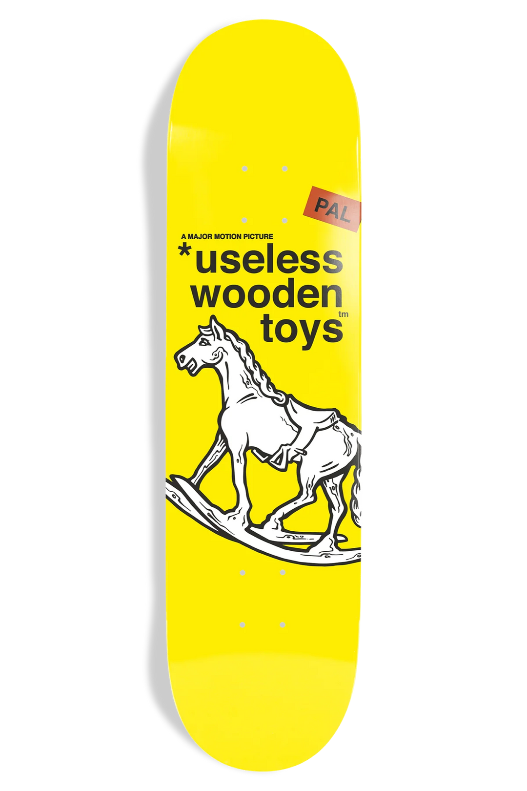 New Deal Useless Wooden Toys PAL 8.25" Skateboard Deck